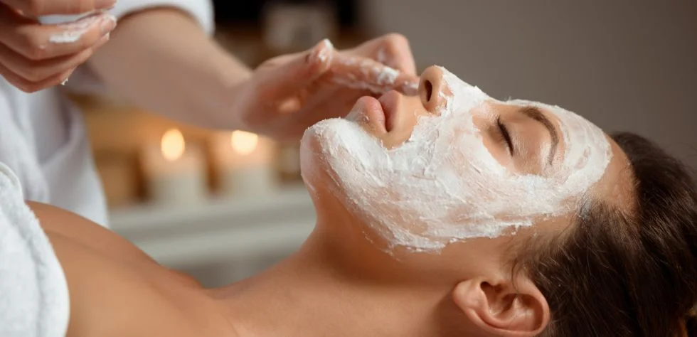 Facial treatment spa