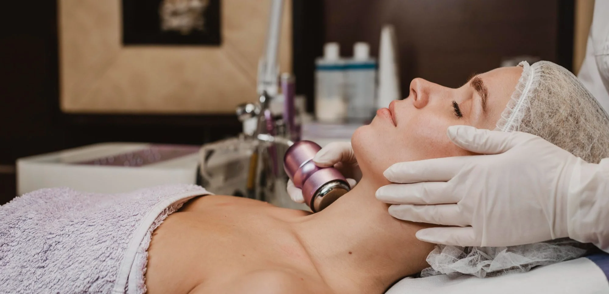 Glowing healthy skin